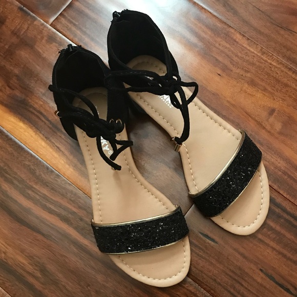 Glitter Open Toe Sandal - Picture 4 of 7